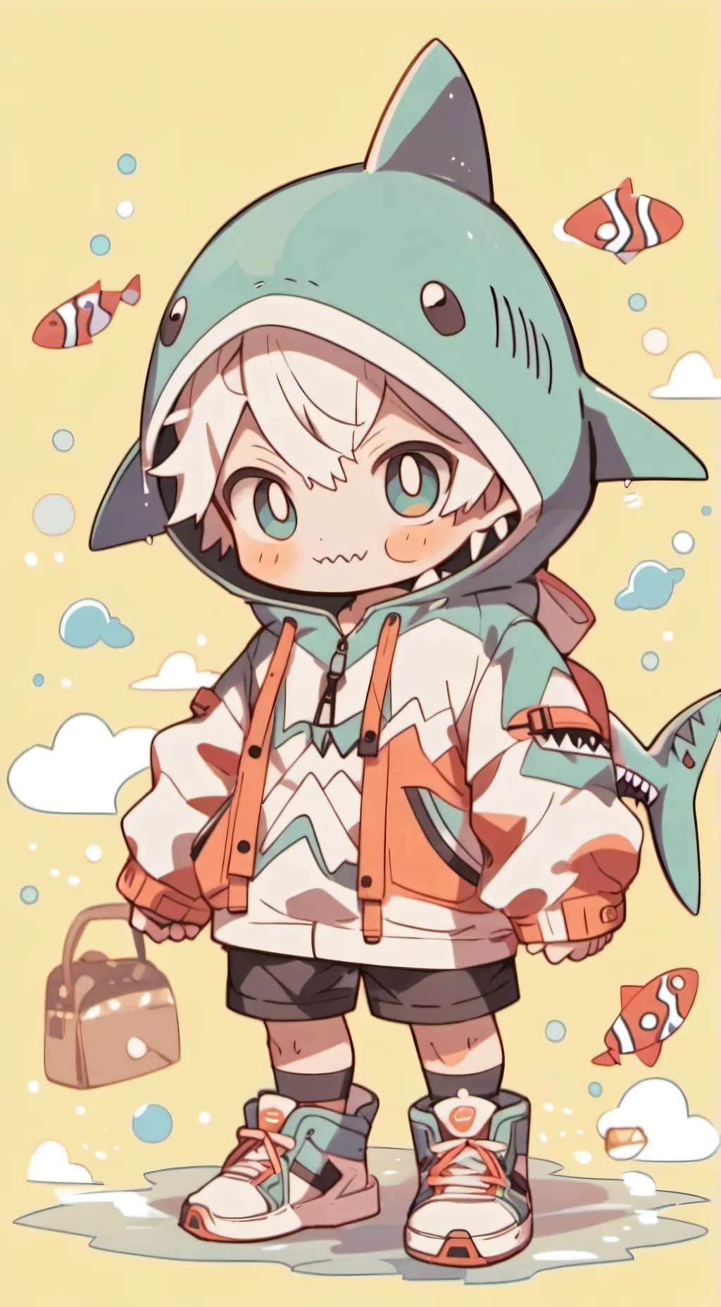 ai character: Leo background