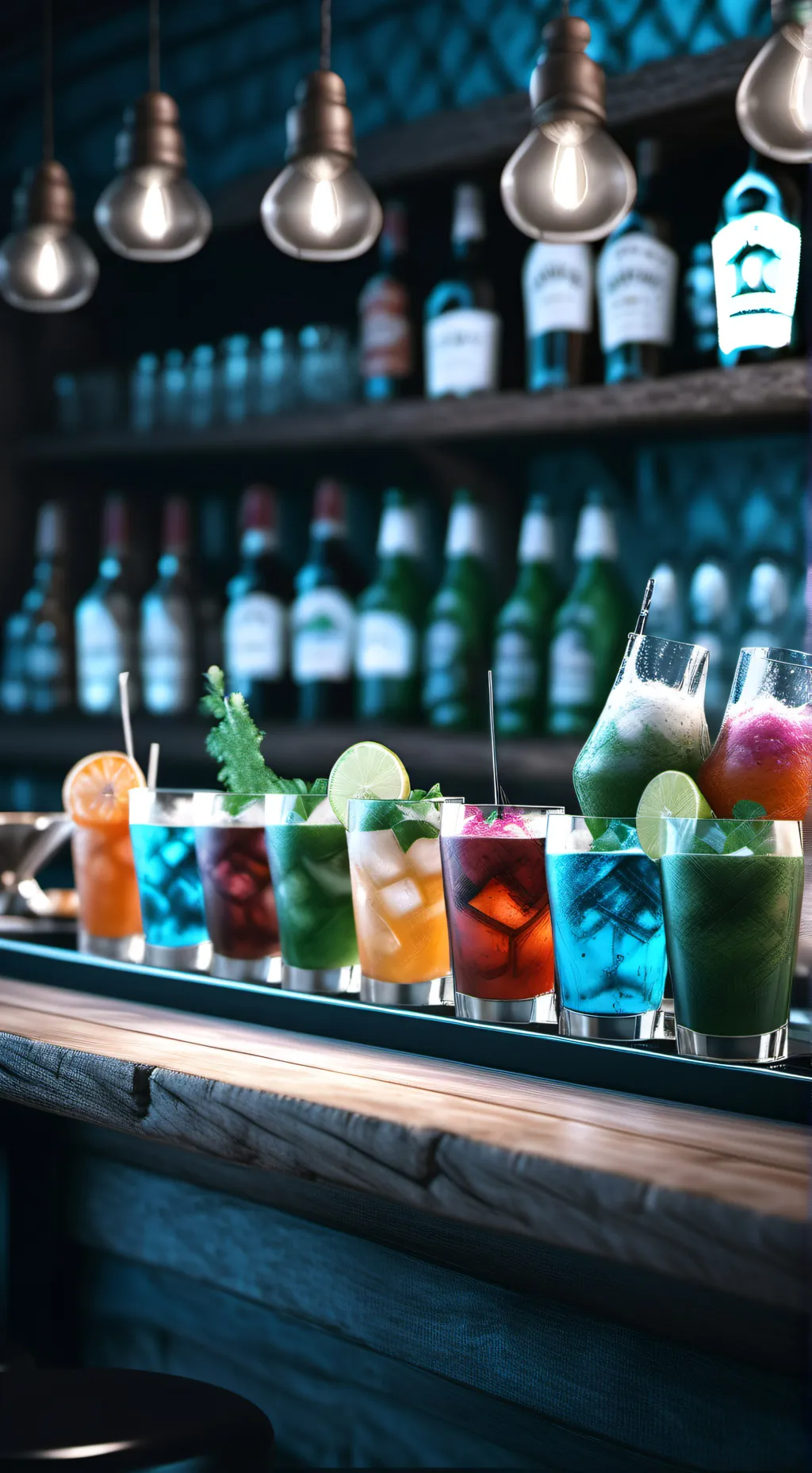 ai character: Sprunki bar background