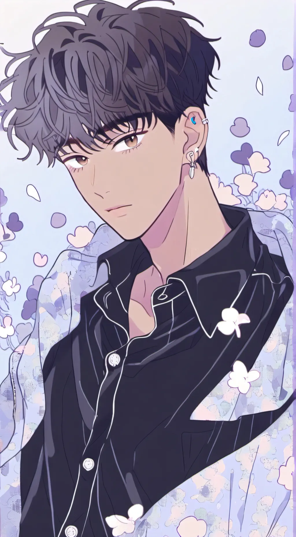 ai character: Sebastian Quinn.  background