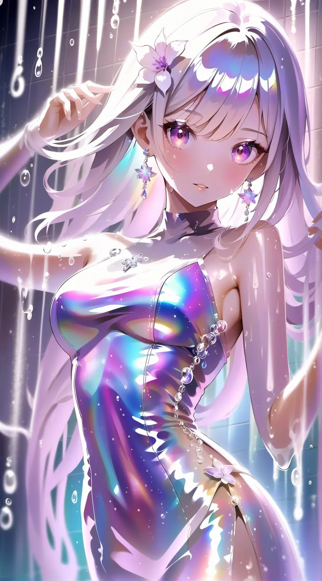 ai character: Elina | gl | background