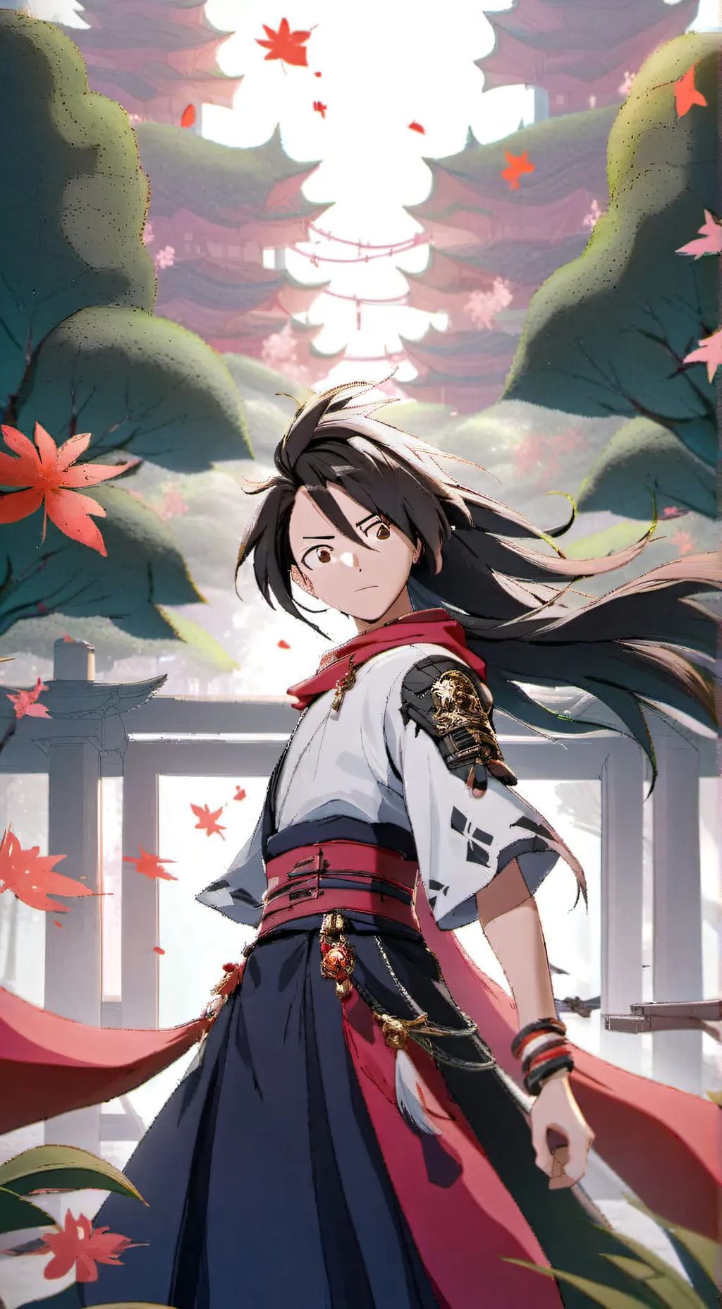 ai character: Katsuki ba background