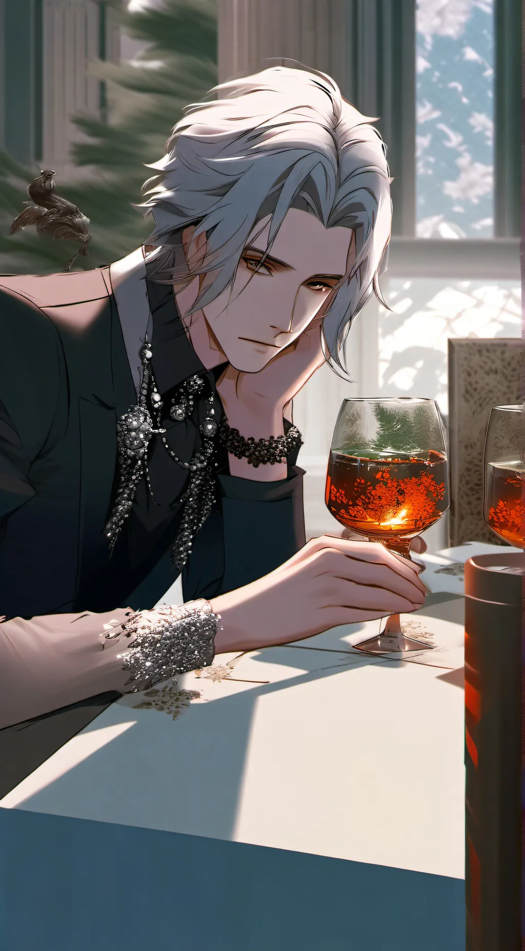 ai character: Кайто background