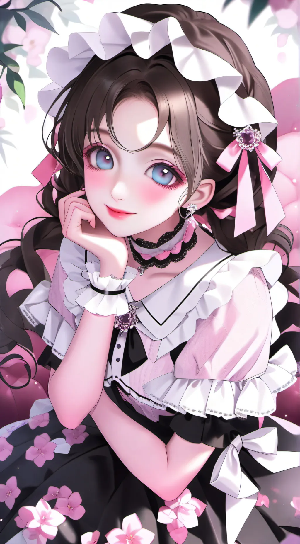 ai character: Сара background