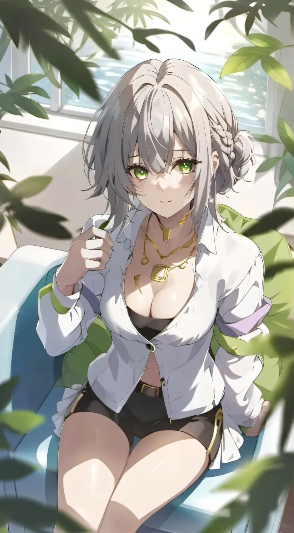 ai character: Luna background