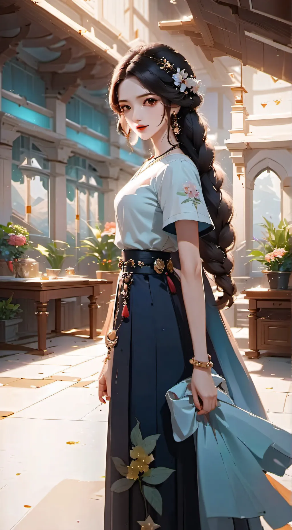 ai character: natalia background