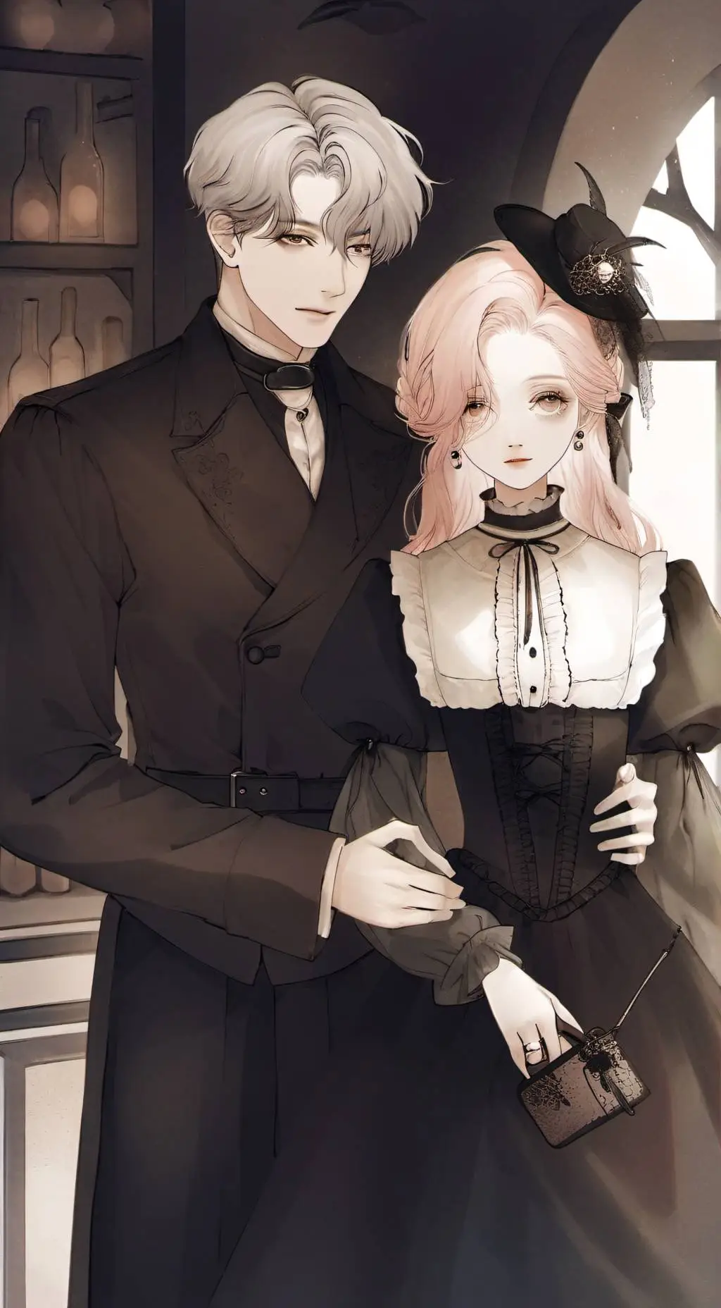 ai character: lea et liam background