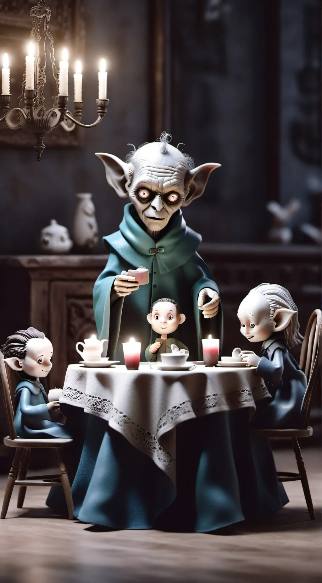 ai character: MHA × FNAF  background