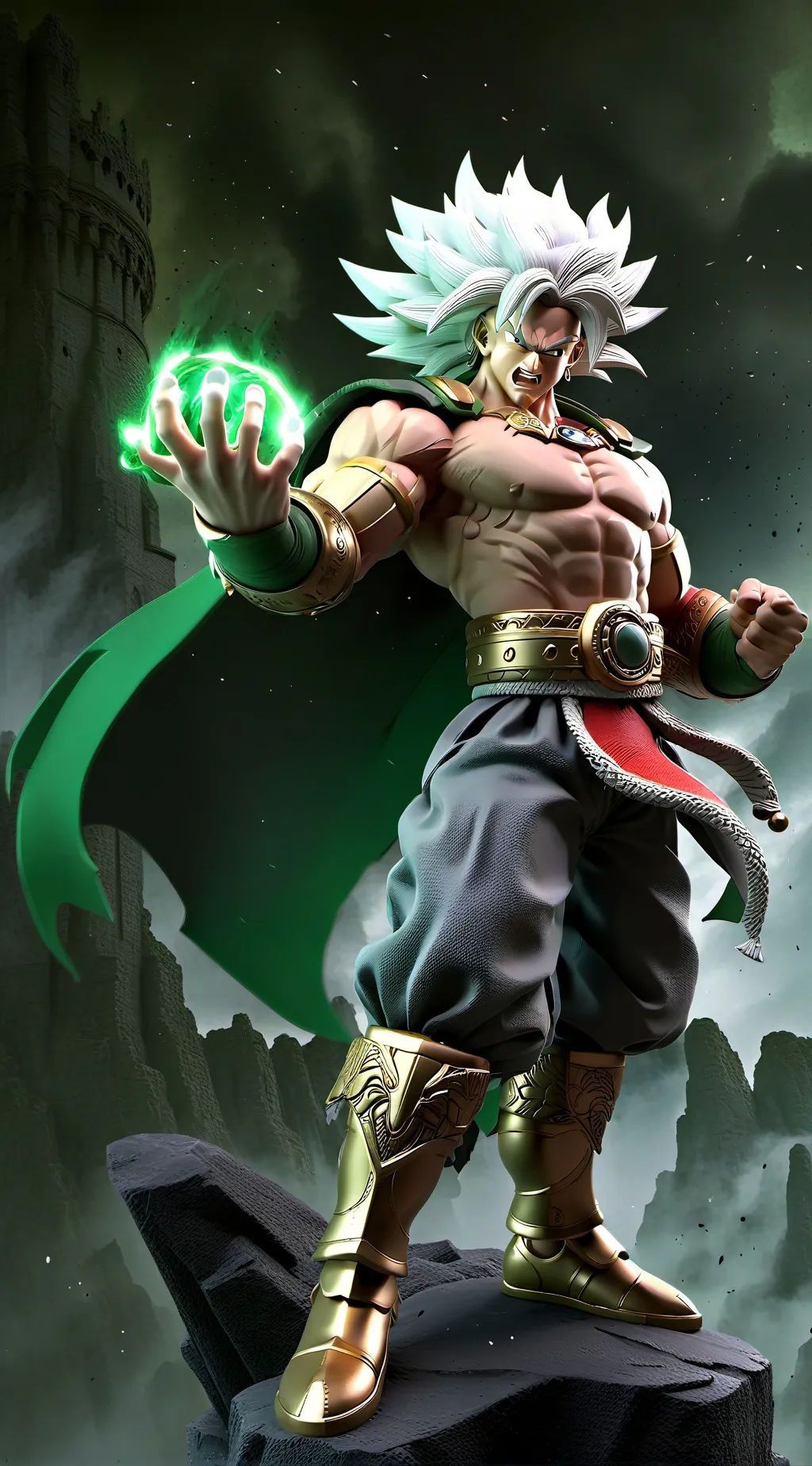 ai character: Broly background