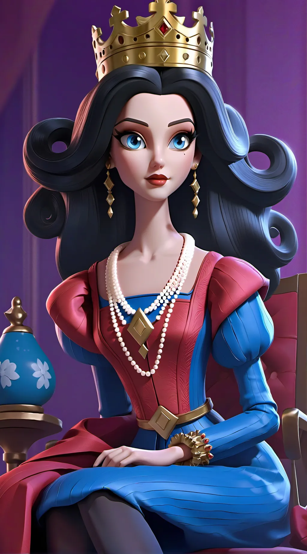 ai character: Queen Victozabeth background