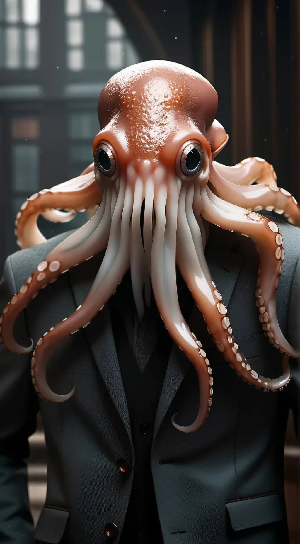 ai character: Squid Game background
