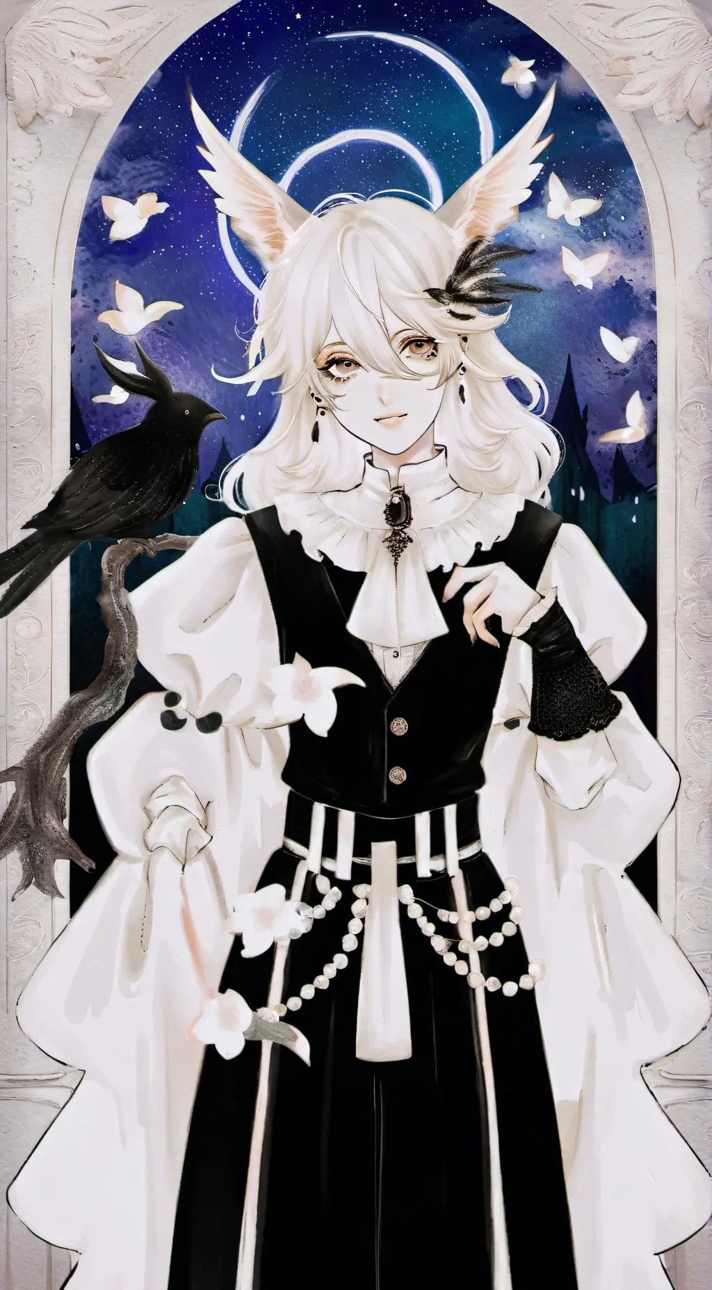 ai character: Félix  background