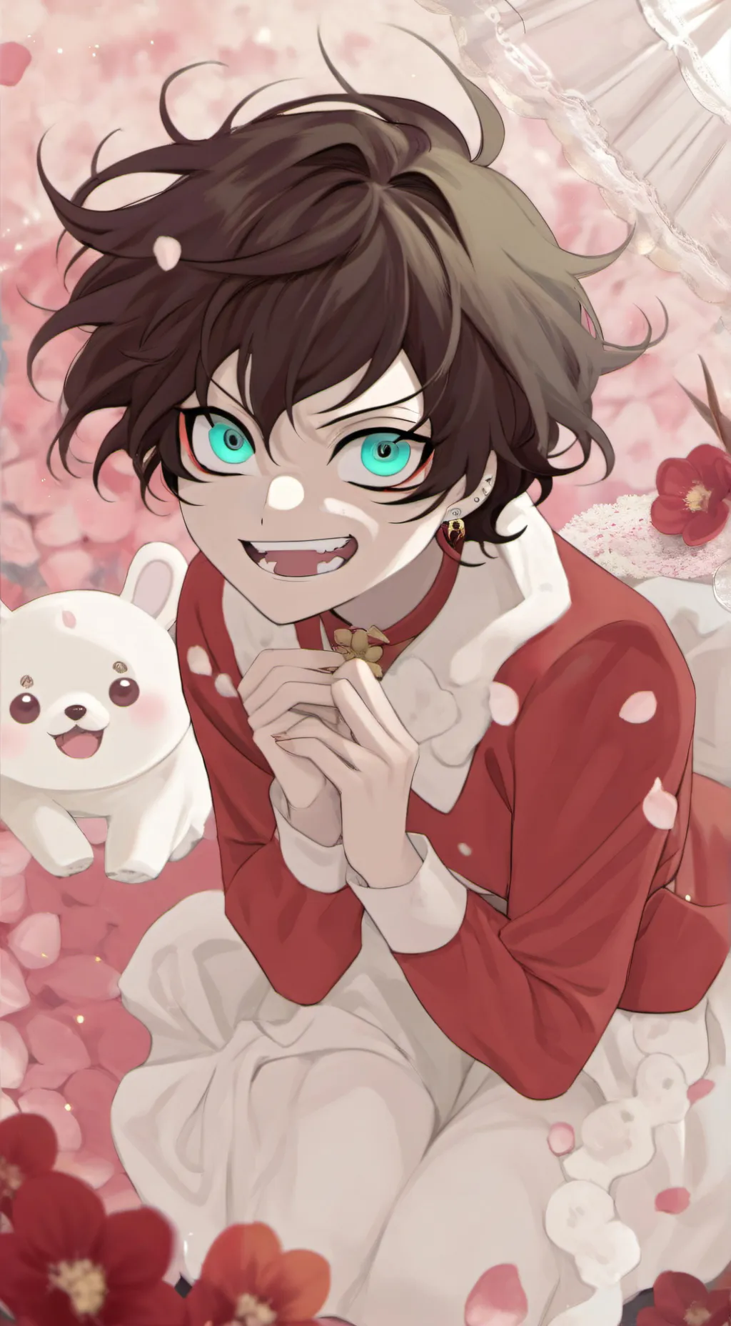 ai character: villain deku  background