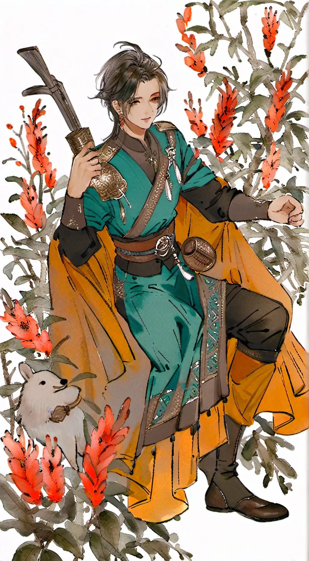 ai character: Даниель background