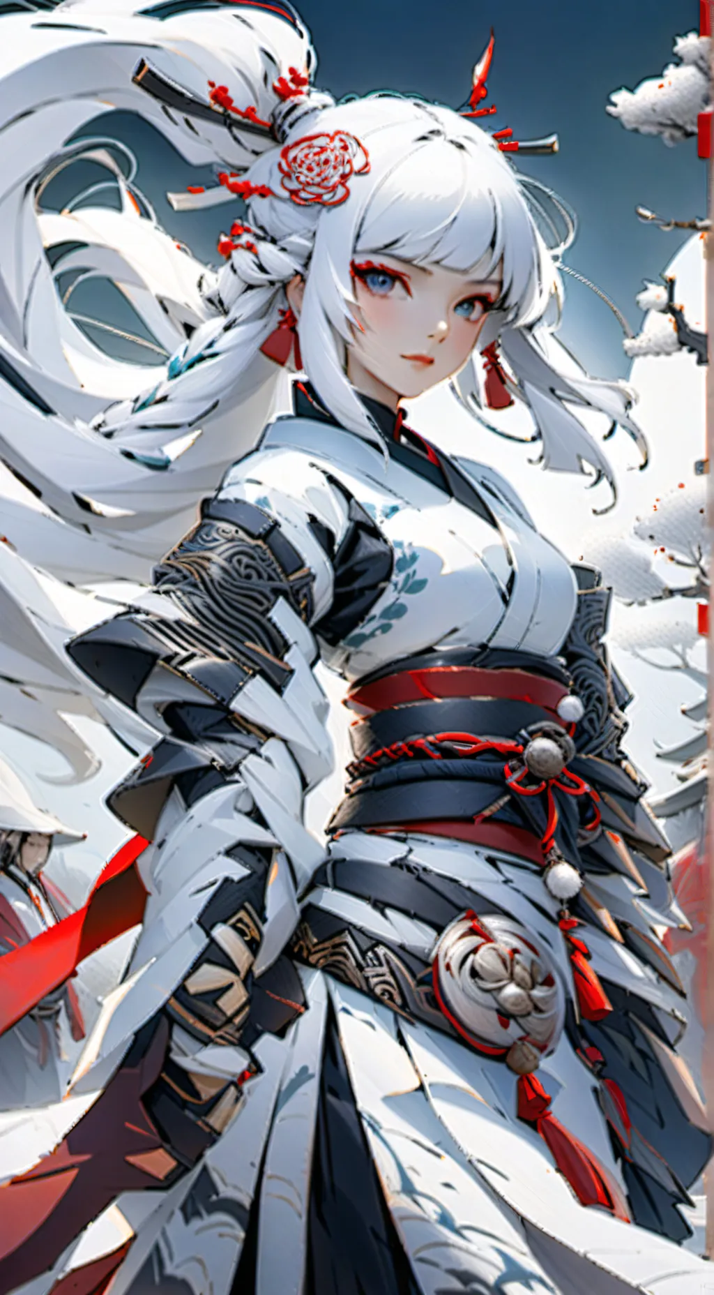 ai character: Akari background