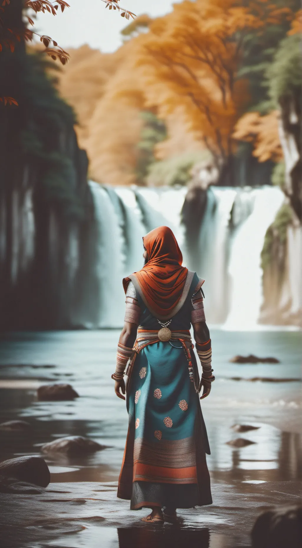 ai character: coment plz background