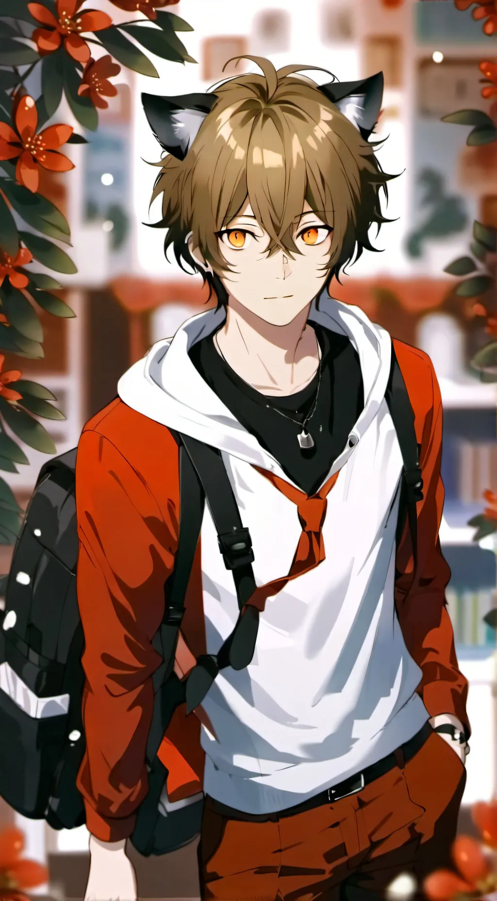 ai character: lukas background