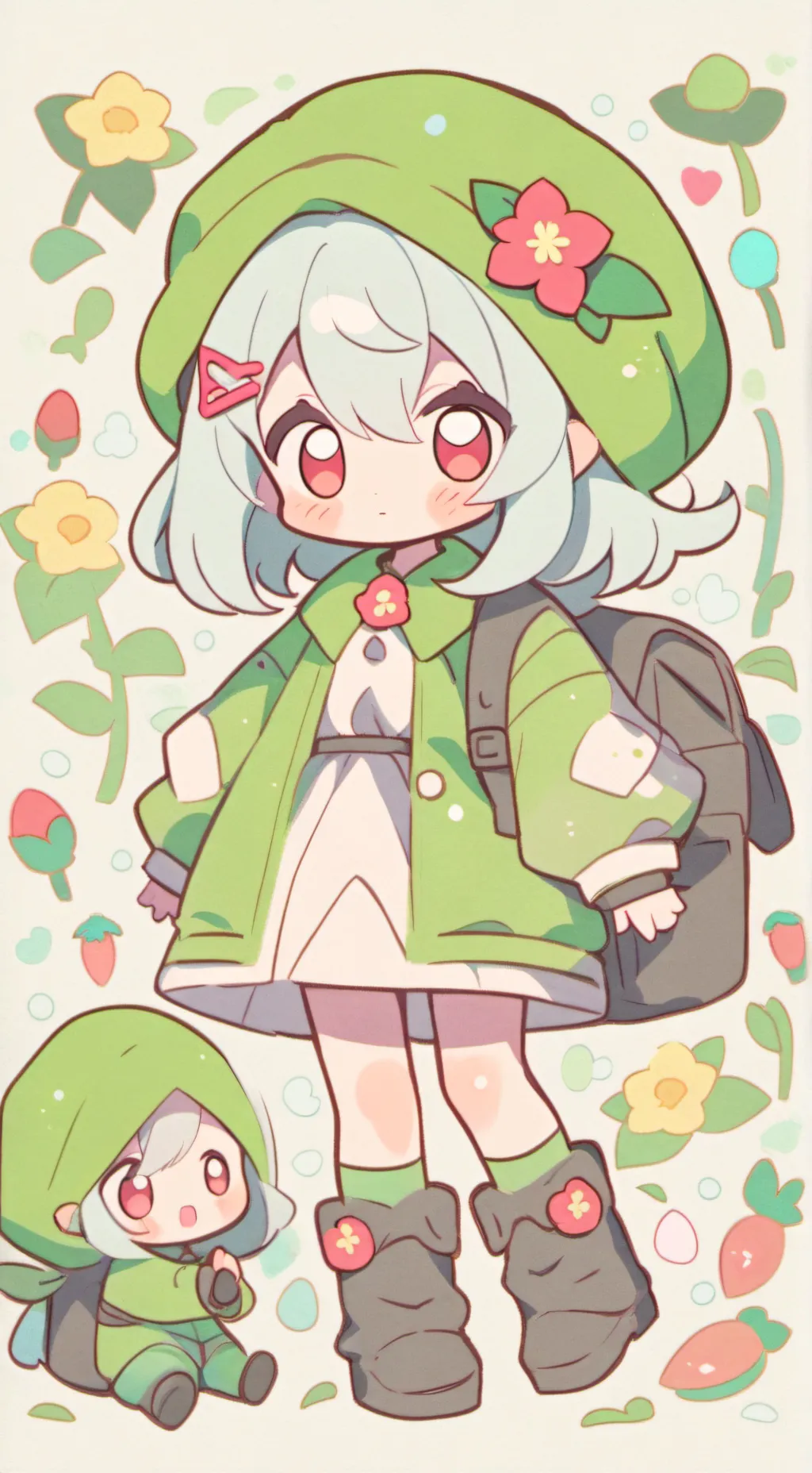 ai character: maluca background