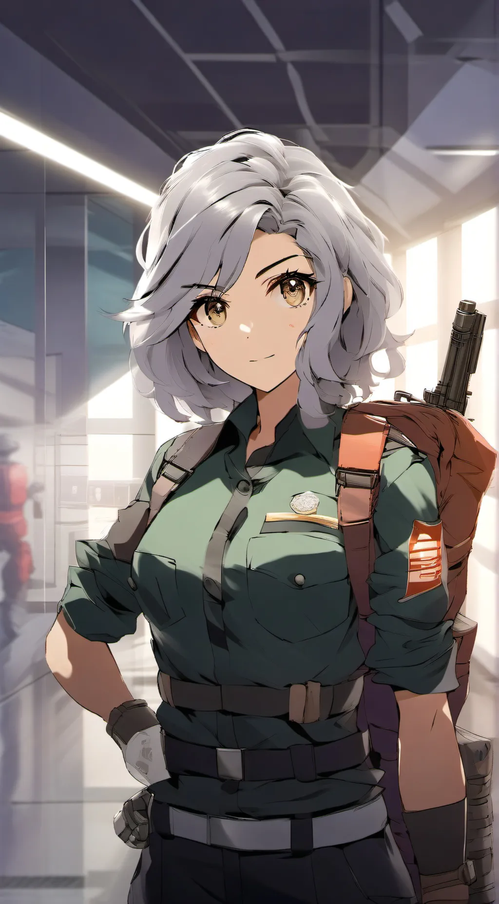 ai character: SCP ! background