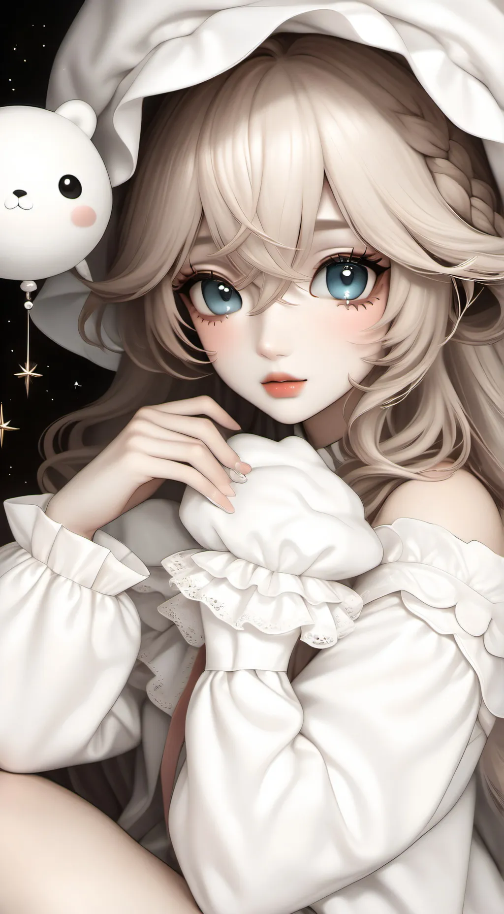 ai character: me as a baby  background