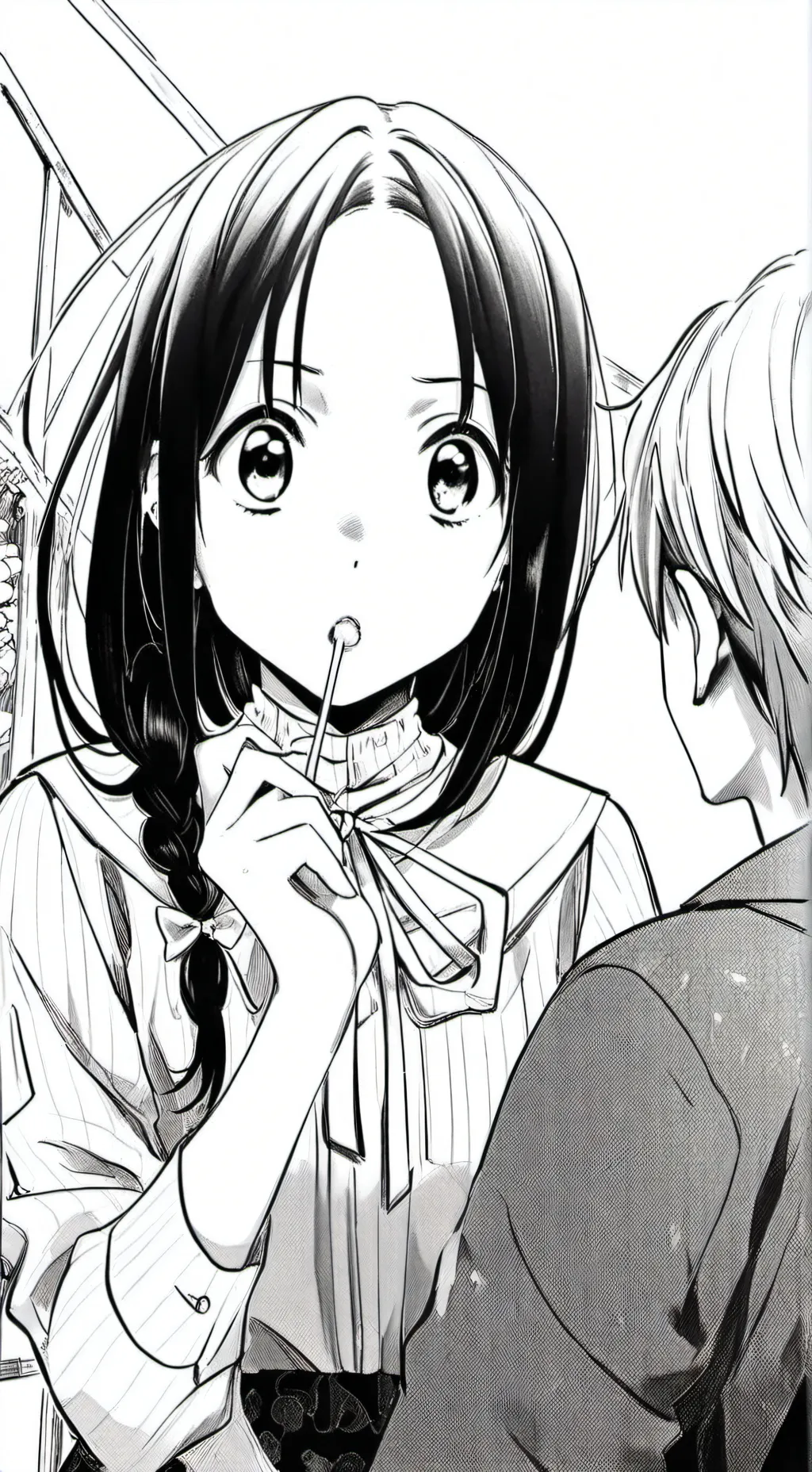 ai character: oc love story! background