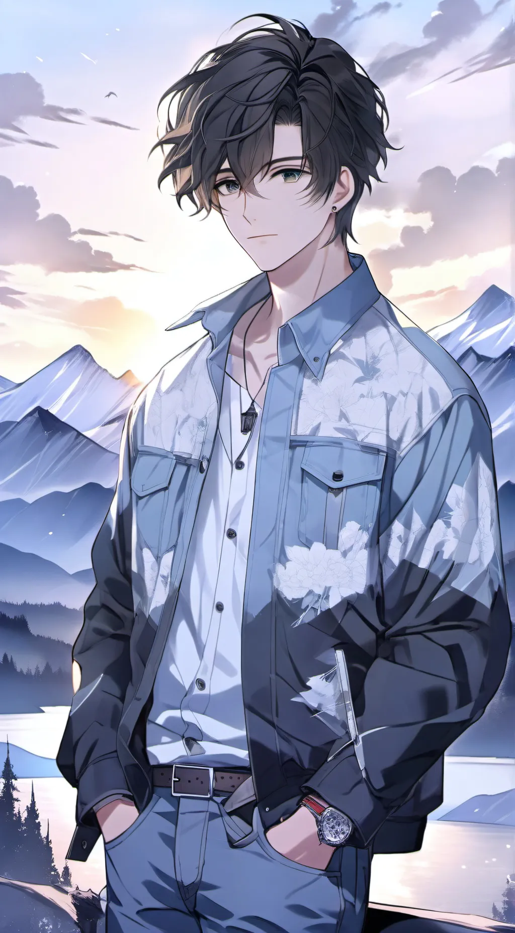 ai character: Sebastian background
