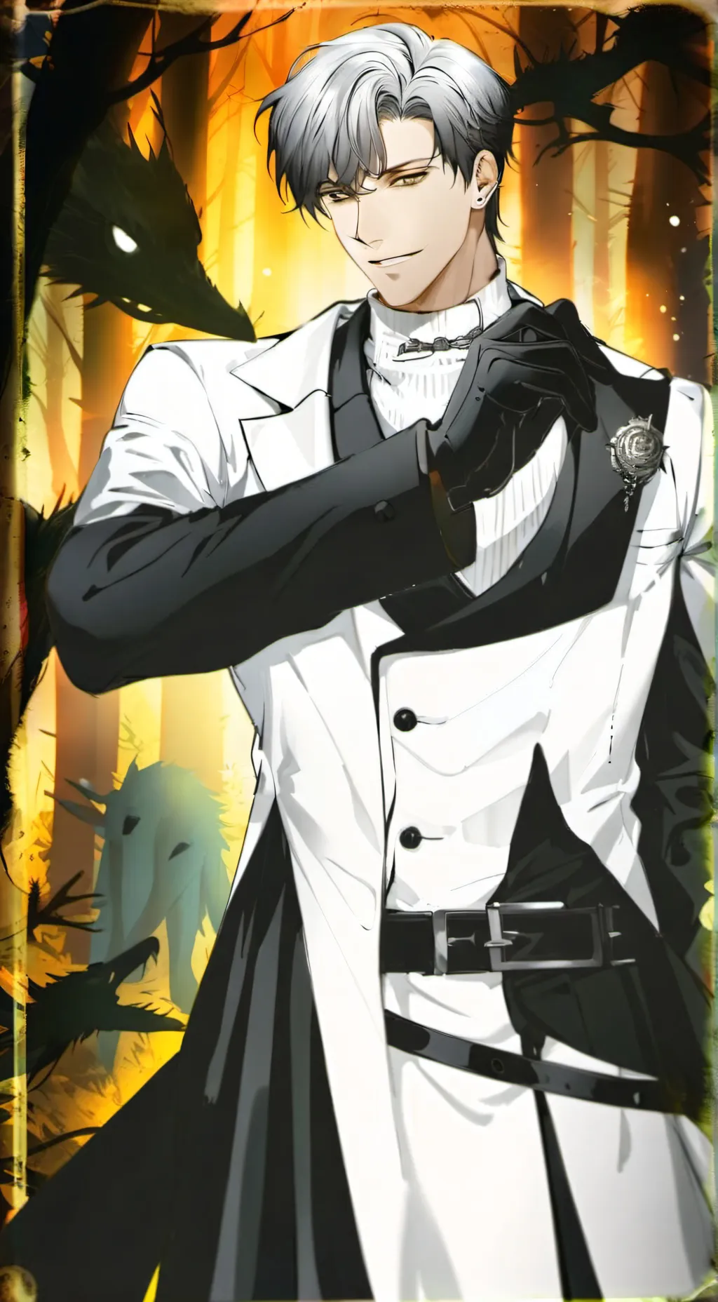 ai character: Dr. Hallow background