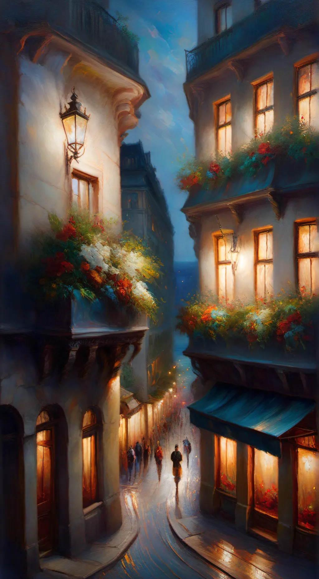 ai character: oc sneaking out background