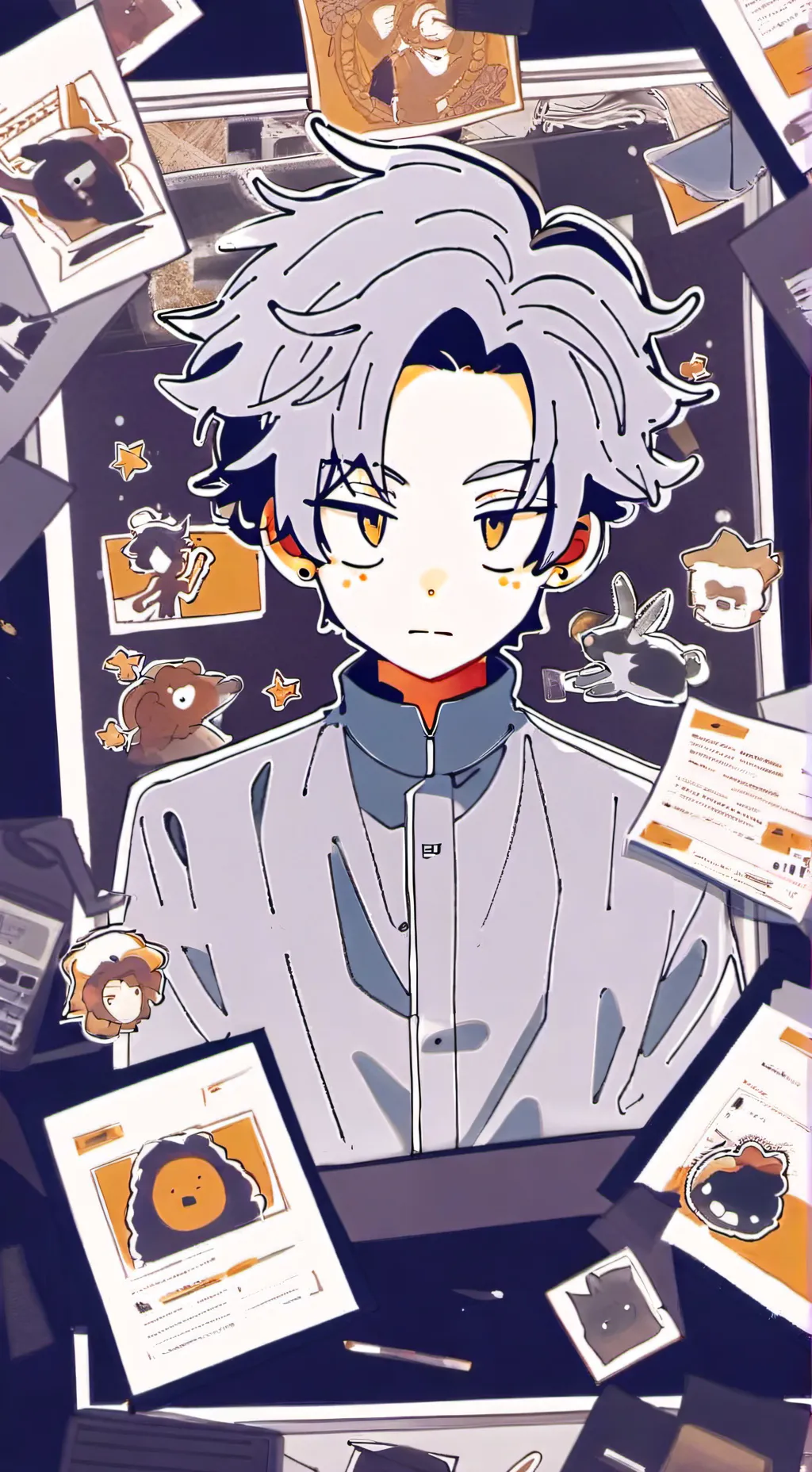 ai character: Melissa & Zach background