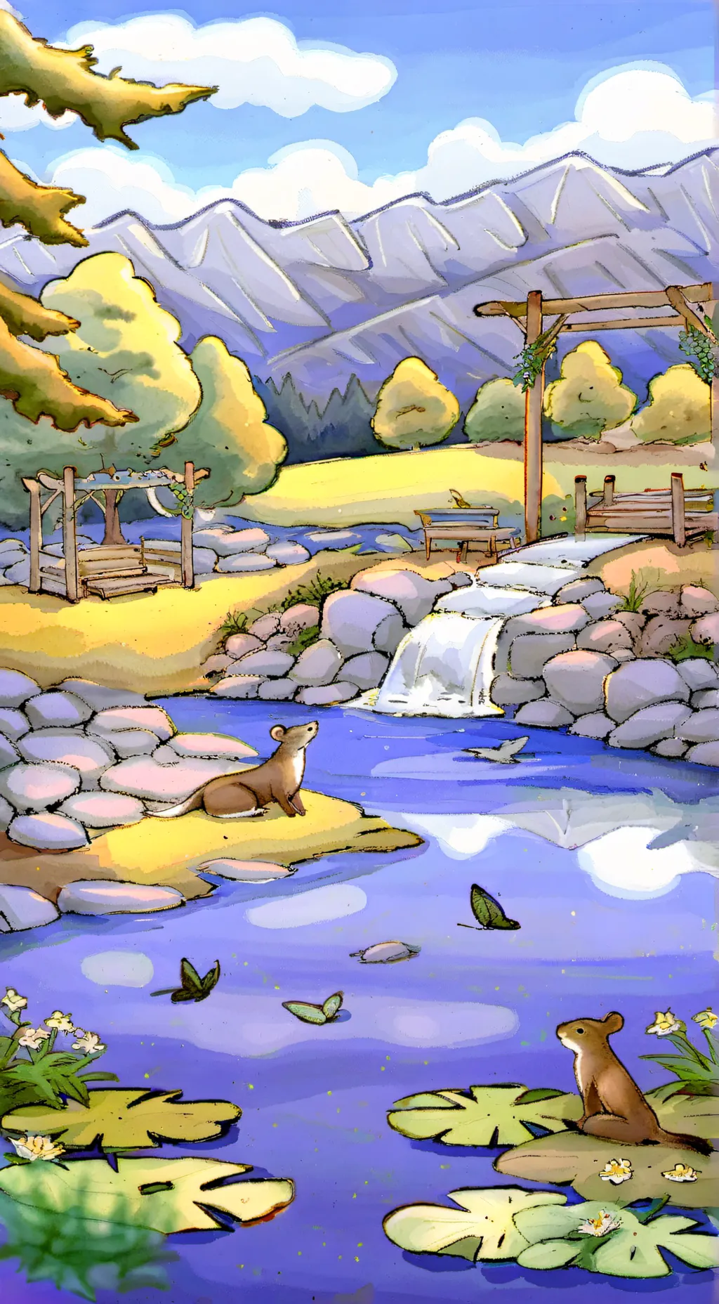 ai character: ꧁❆𝙿𝙲❆꧂ background