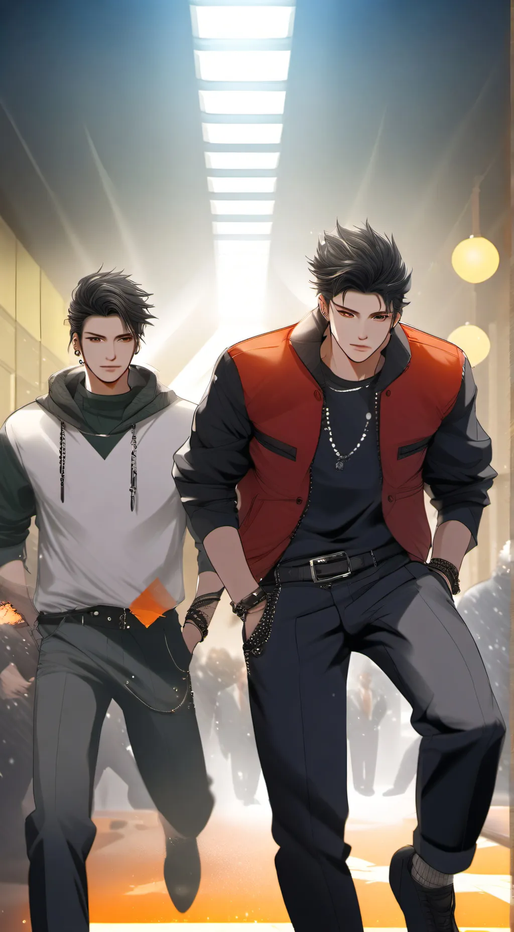 ai character: ace,asher, ash background