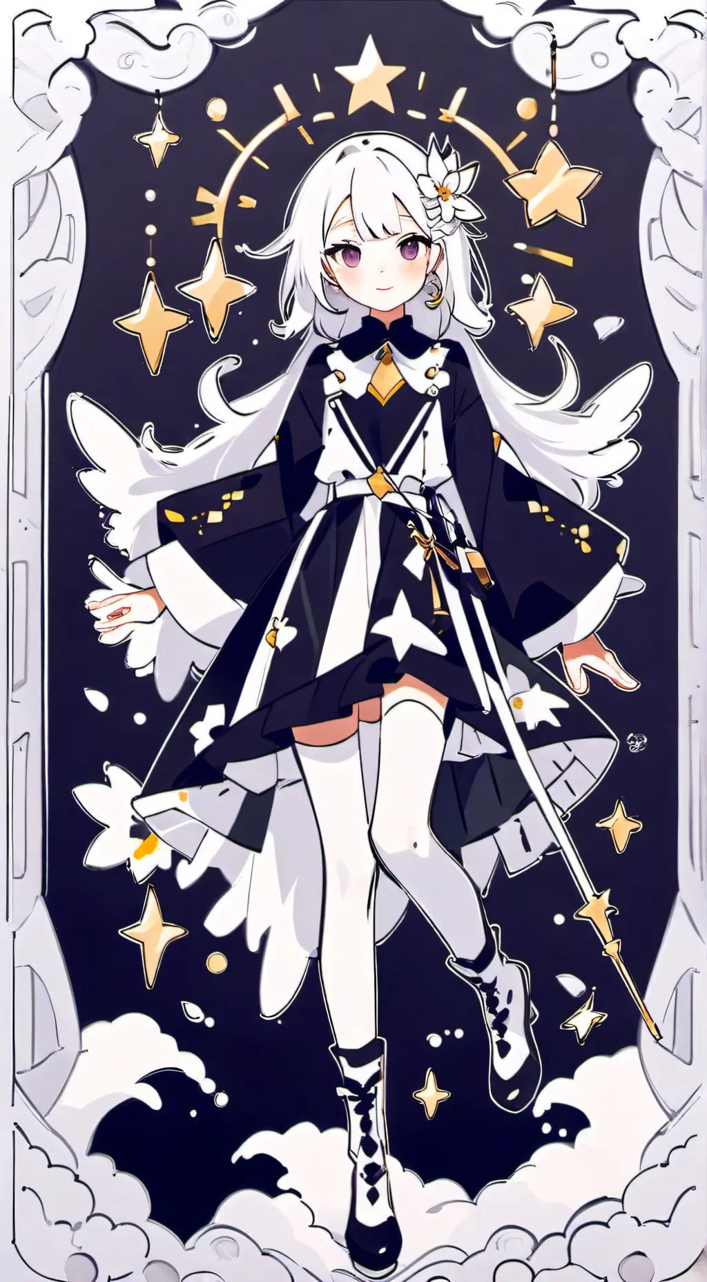 ai character: two Firens?! background