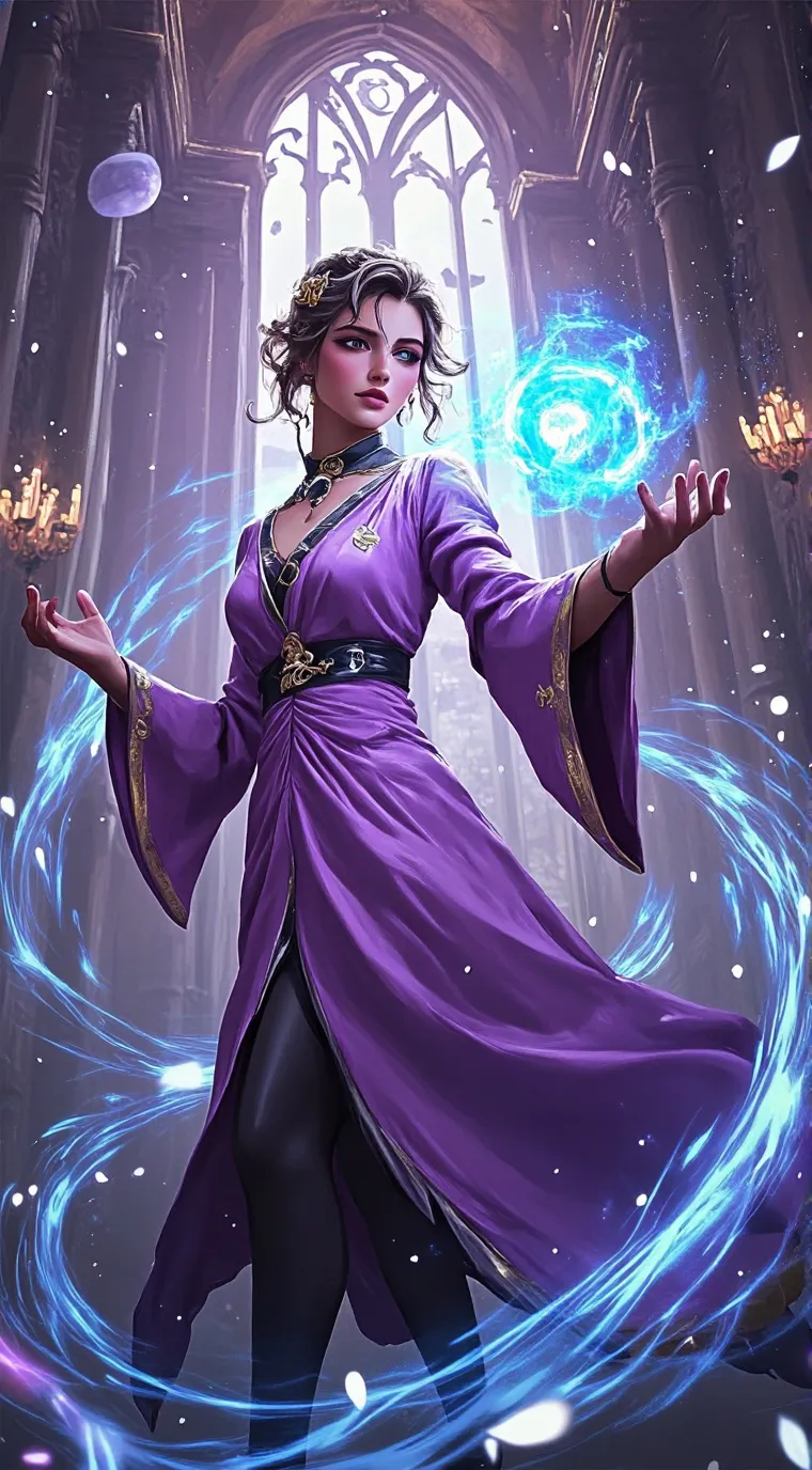 ai character: Seraphine background