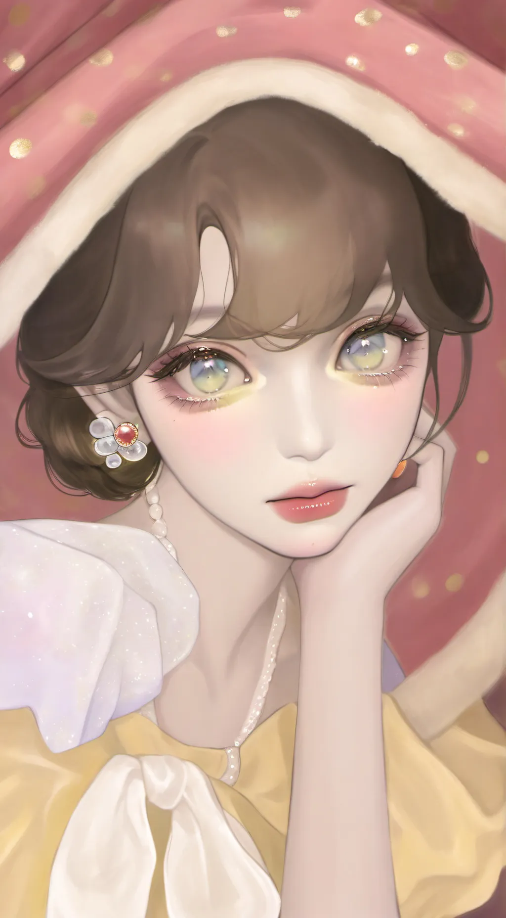 ai character: Naomi  background