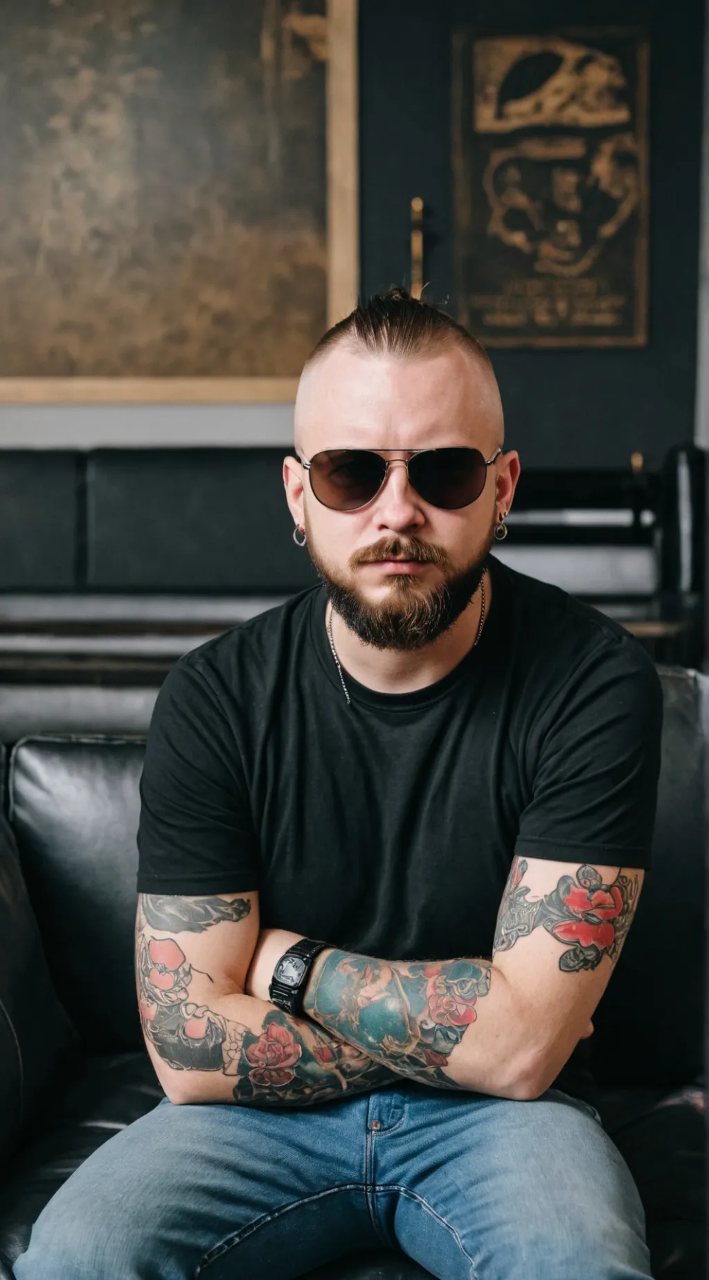 ai character: Marco background