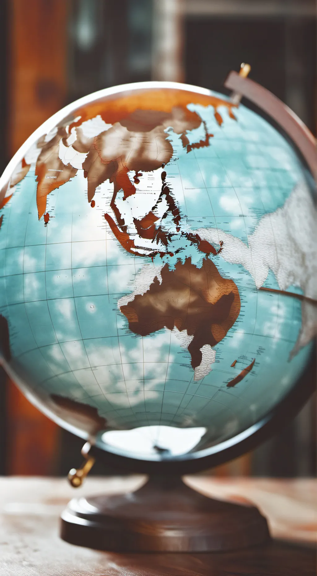 ai character: America barbershop background