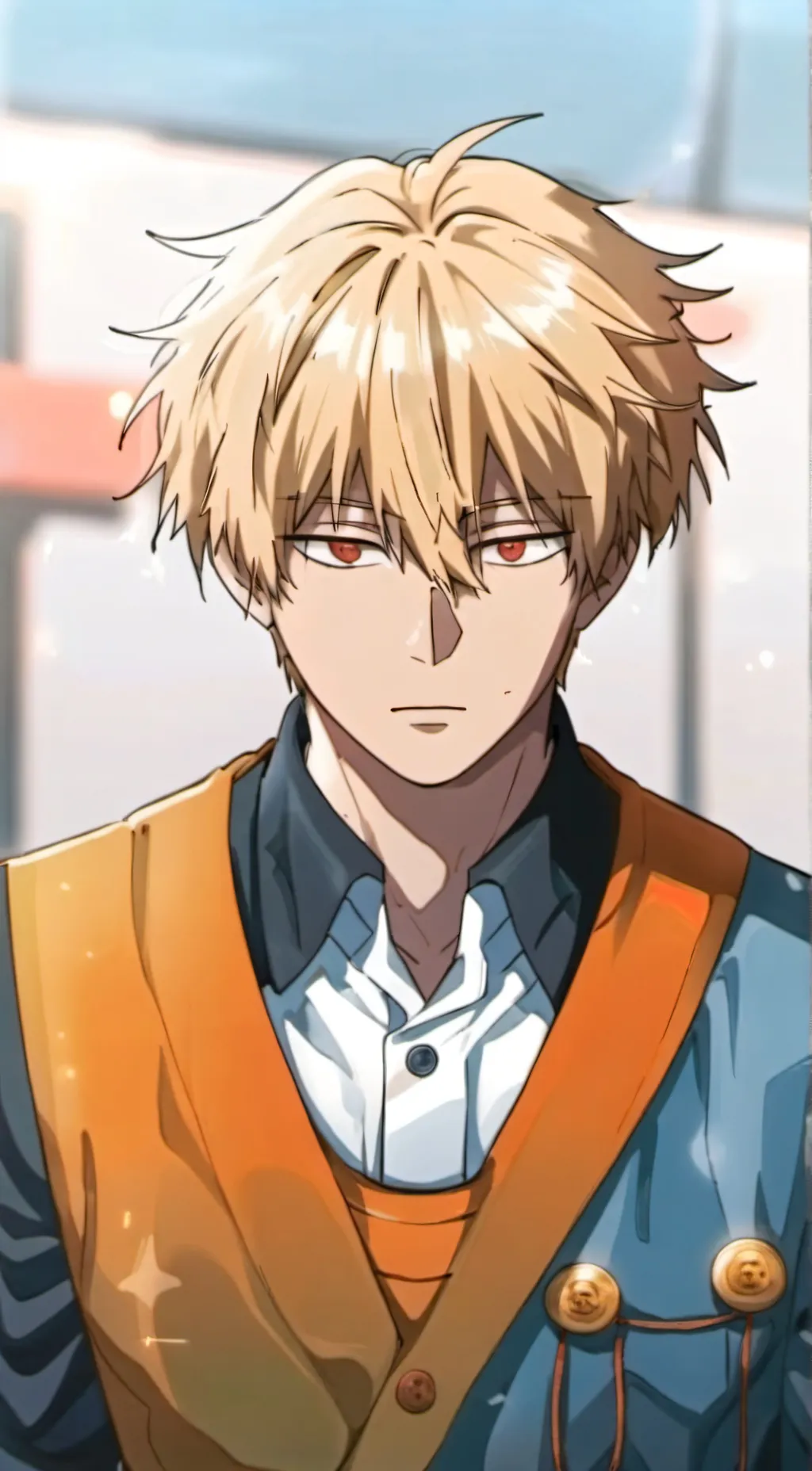 ai character: Bakugo Katsuki  background