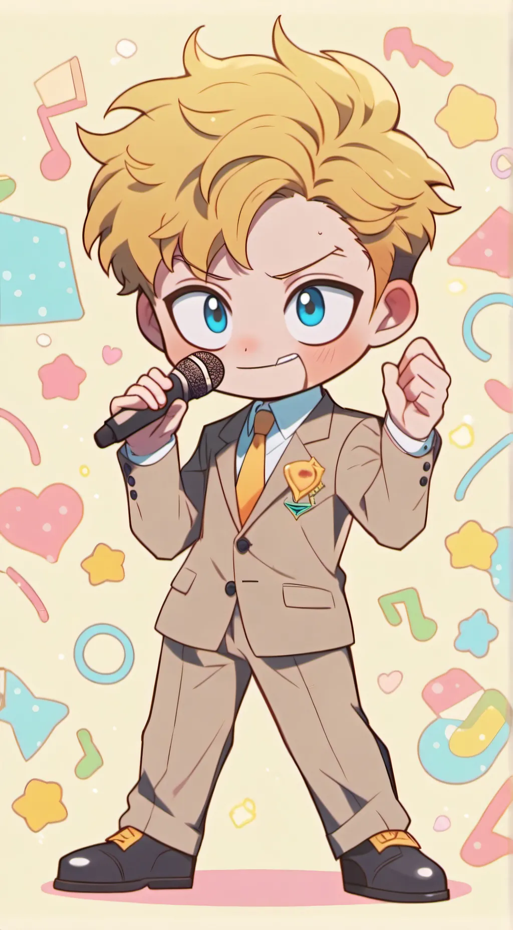 ai character: Lou background