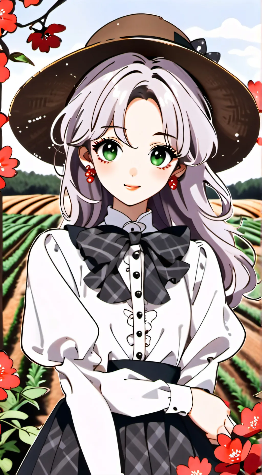 ai character: Luna Bloom background