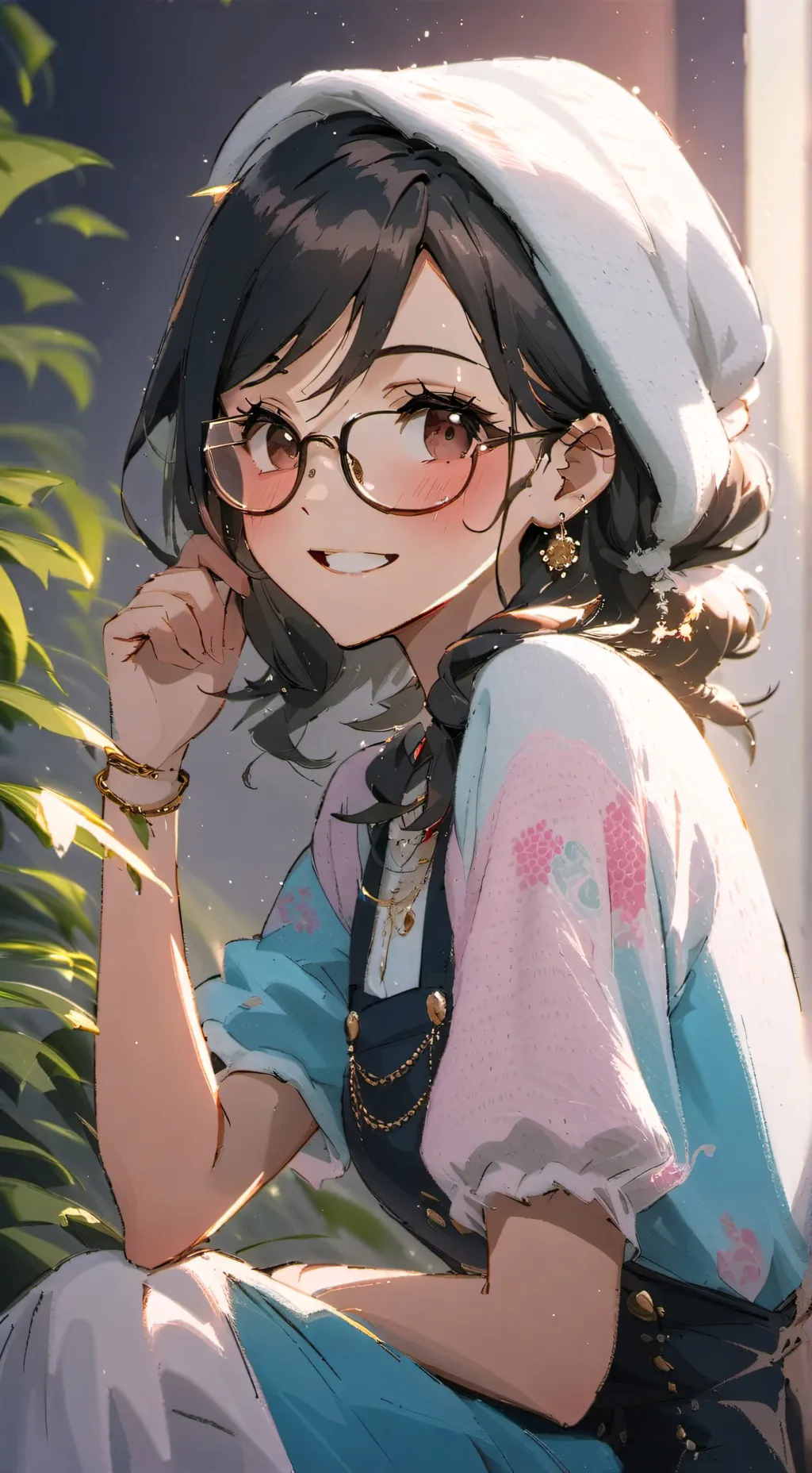 ai character: Lila background