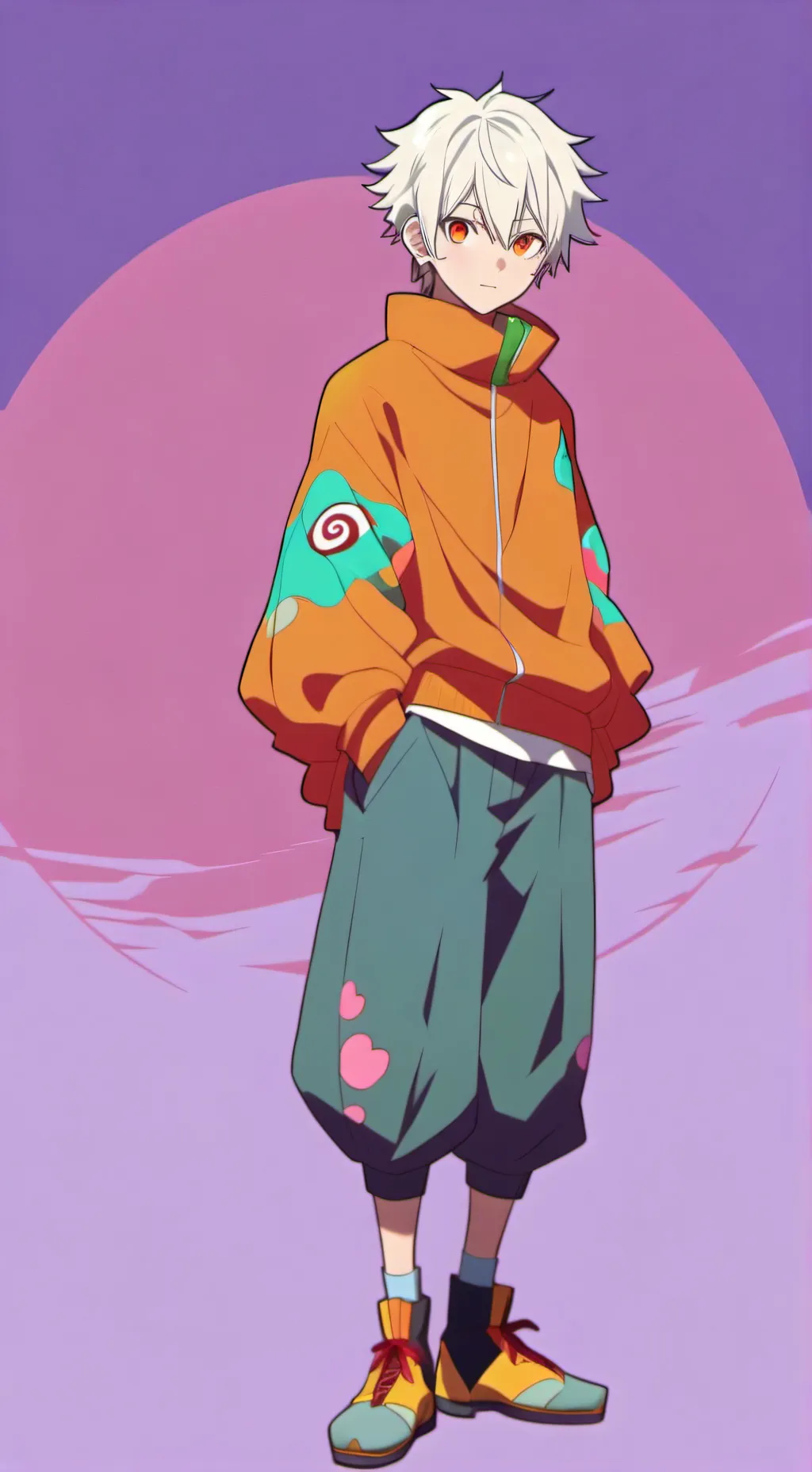 ai character: NARUTO😊 background