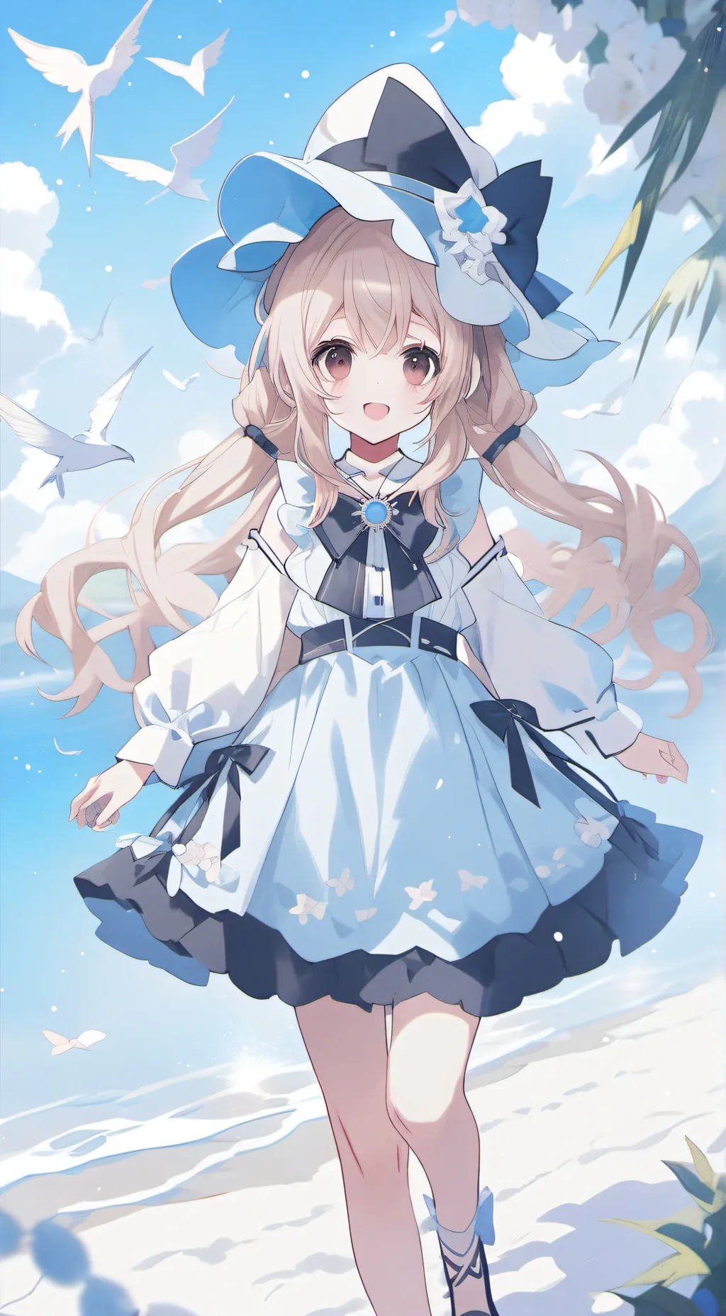 ai character: 💙{celeste}💙 background
