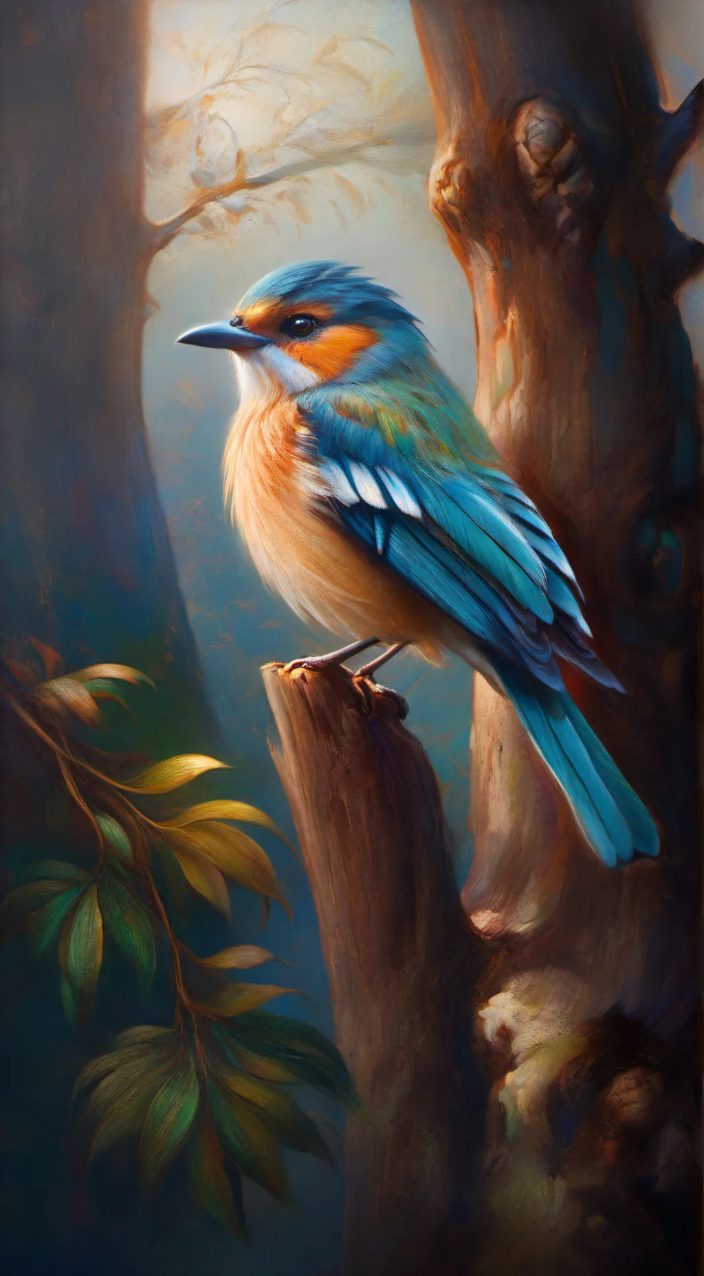 ai character: Demon slayer  background