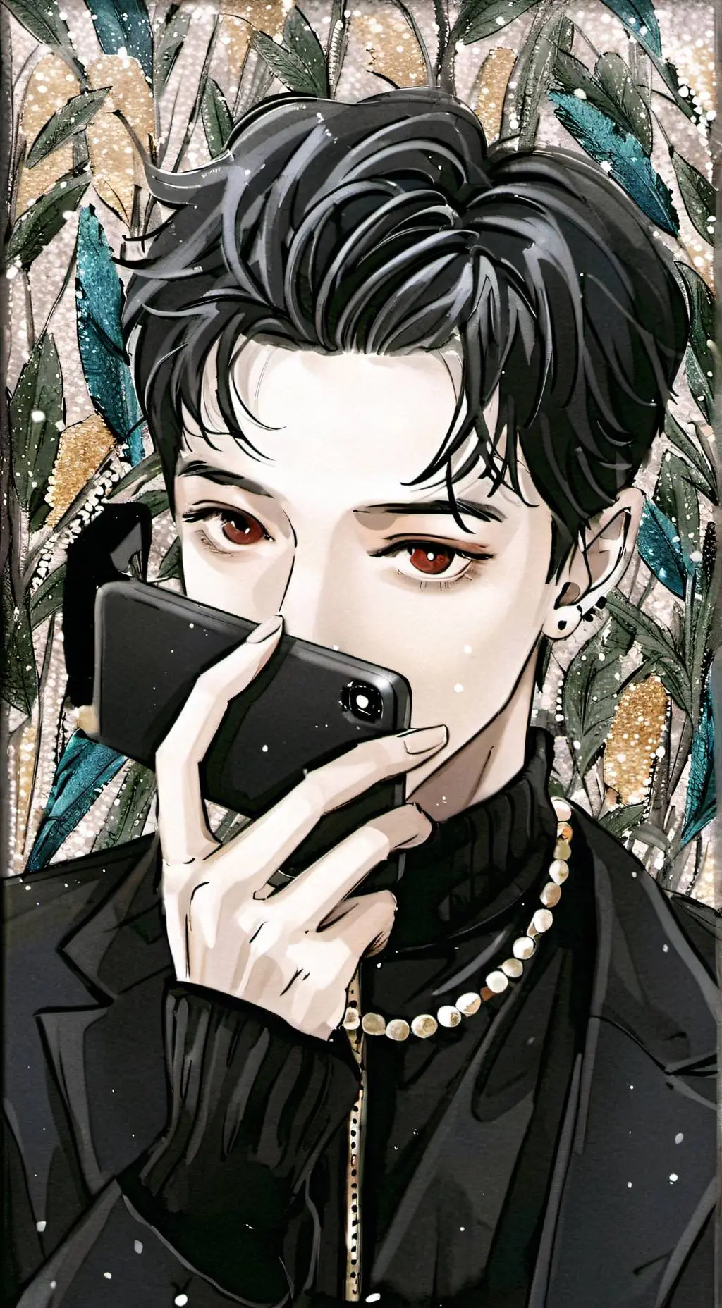 ai character: baldi  background