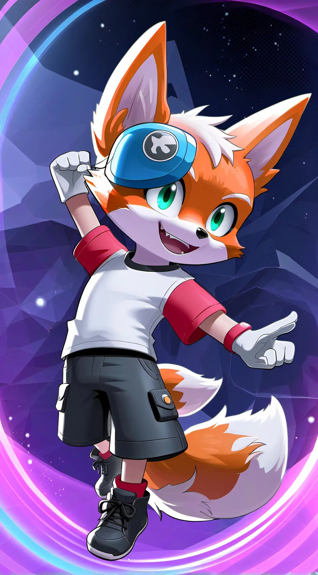 ai character: max el zorro  background