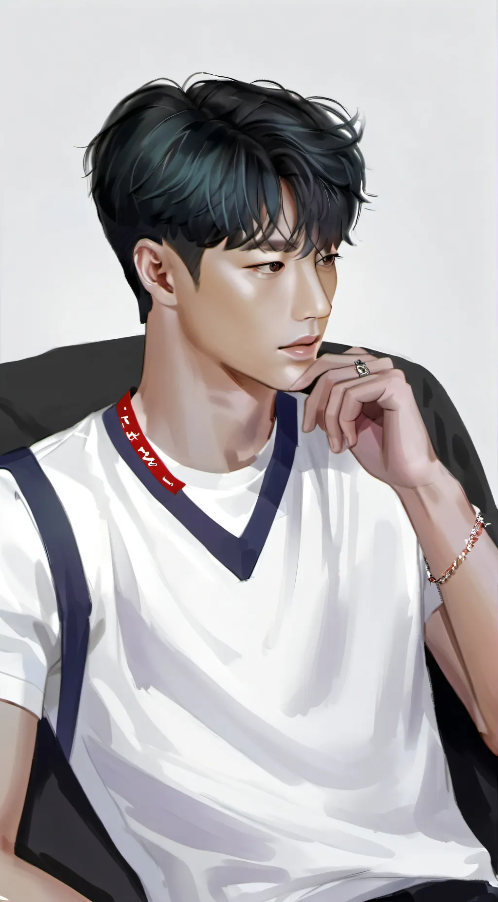 ai character: Fin background