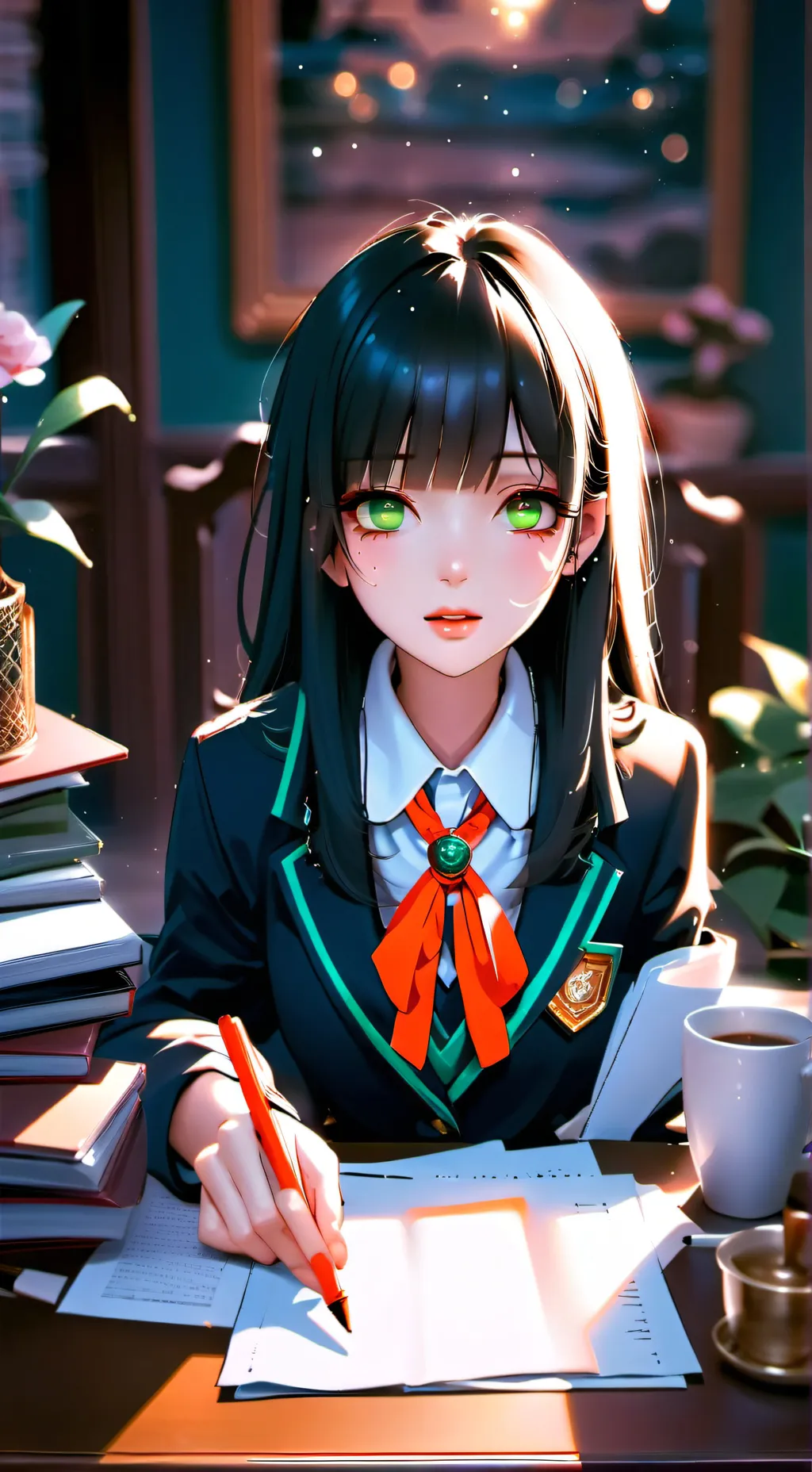 ai character: Akira background