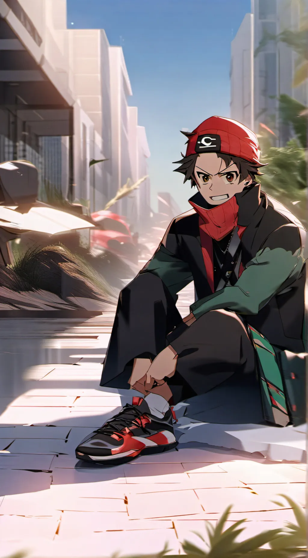 ai character: Джеймс background