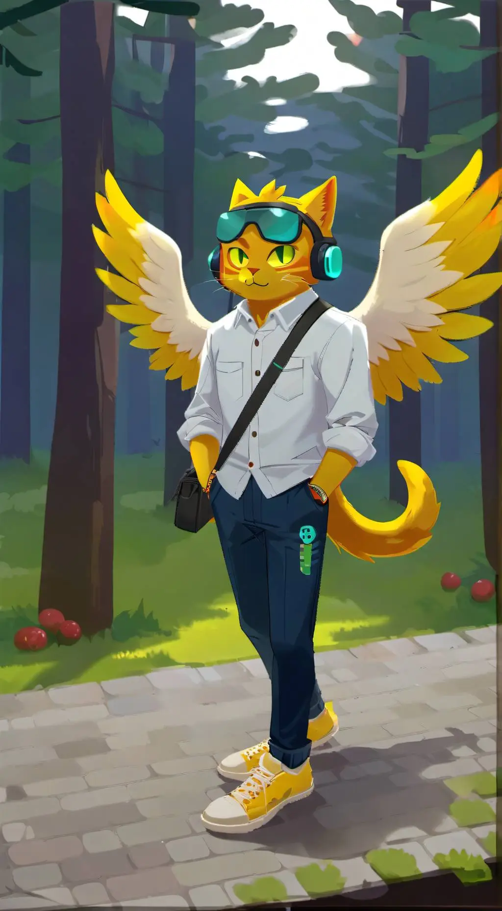 ai character: Симбочка background