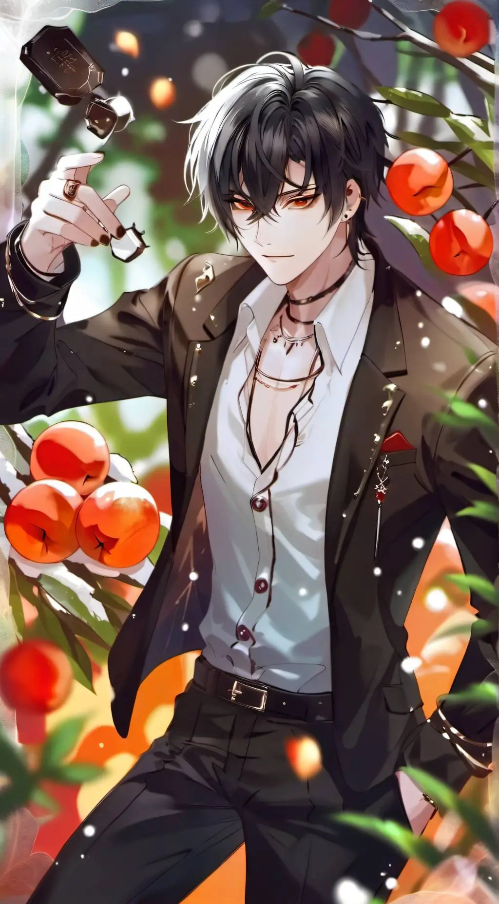 ai character: casen calem background