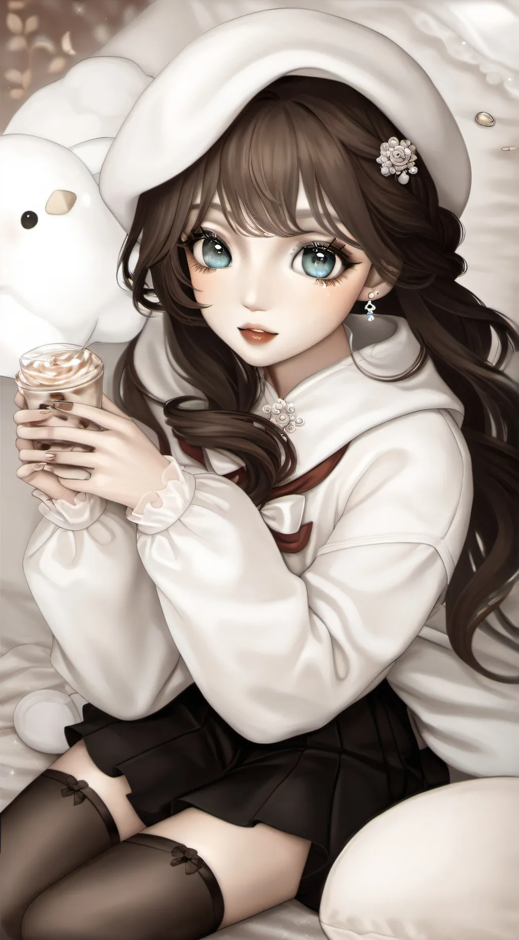 ai character: ex girlfriend  background